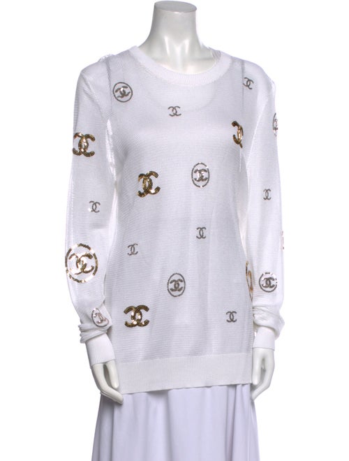 Chanel 2019 Printed Sweater