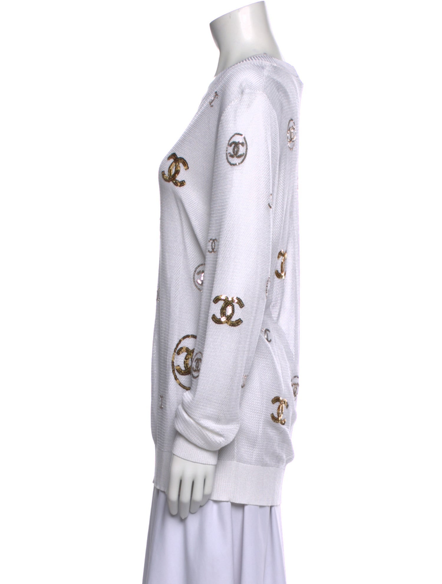 Chanel 2019 Printed Sweater