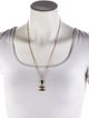 Chanel Strass CC Pendant Necklace