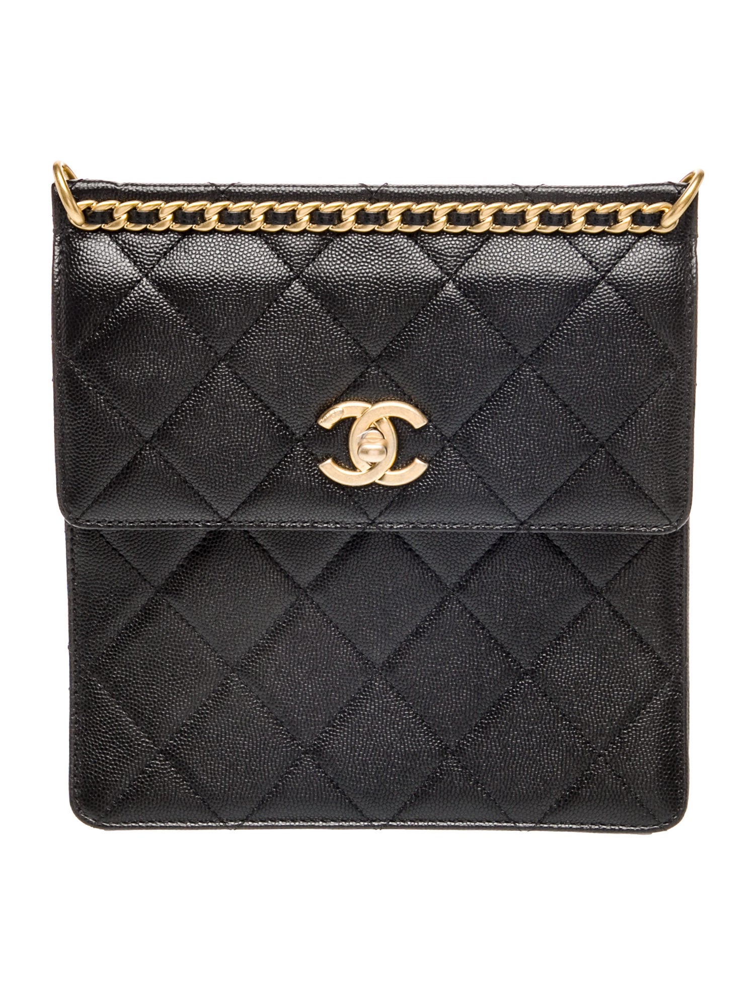 Chanel Quilted CC Chain Backpack