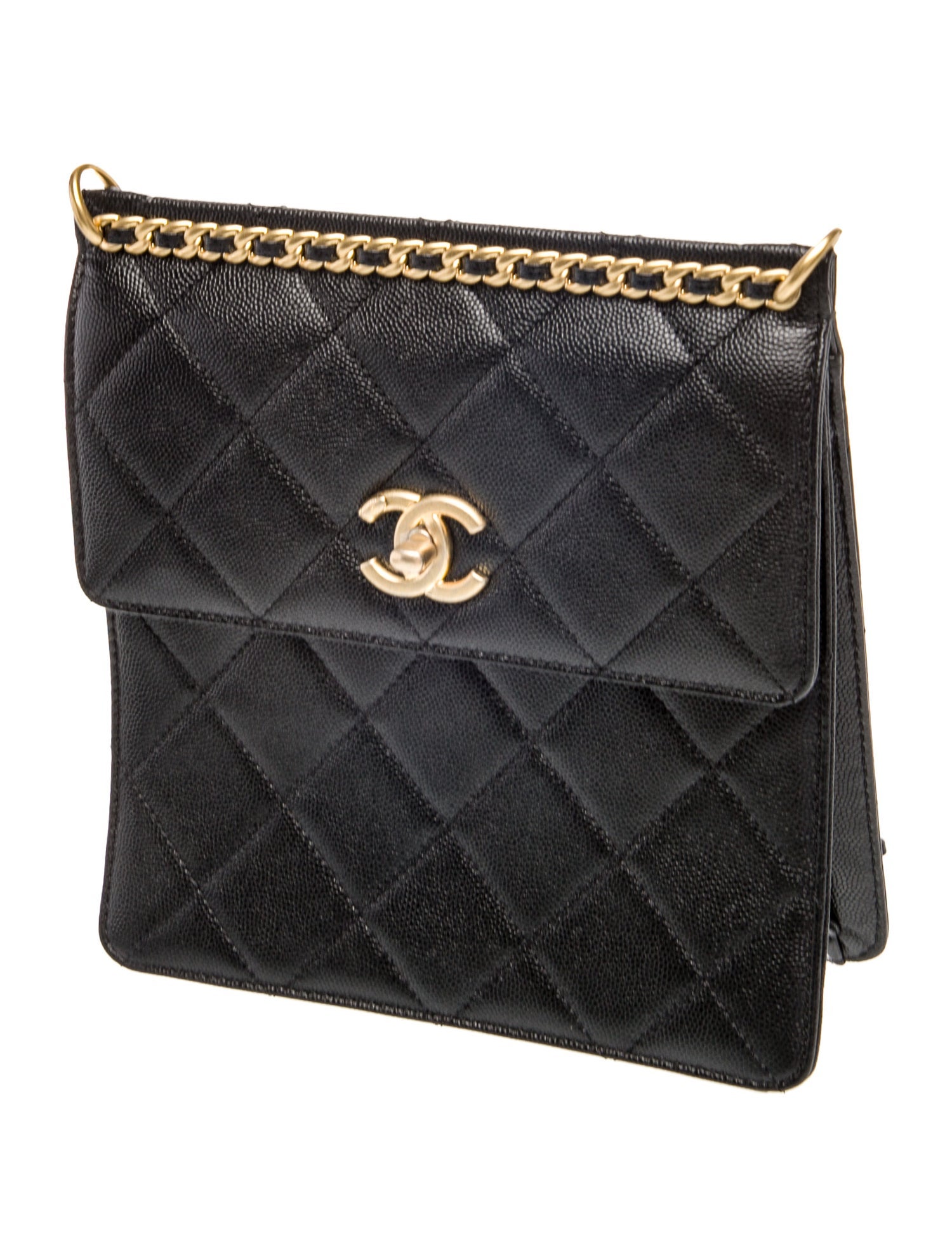 Chanel Quilted CC Chain Backpack