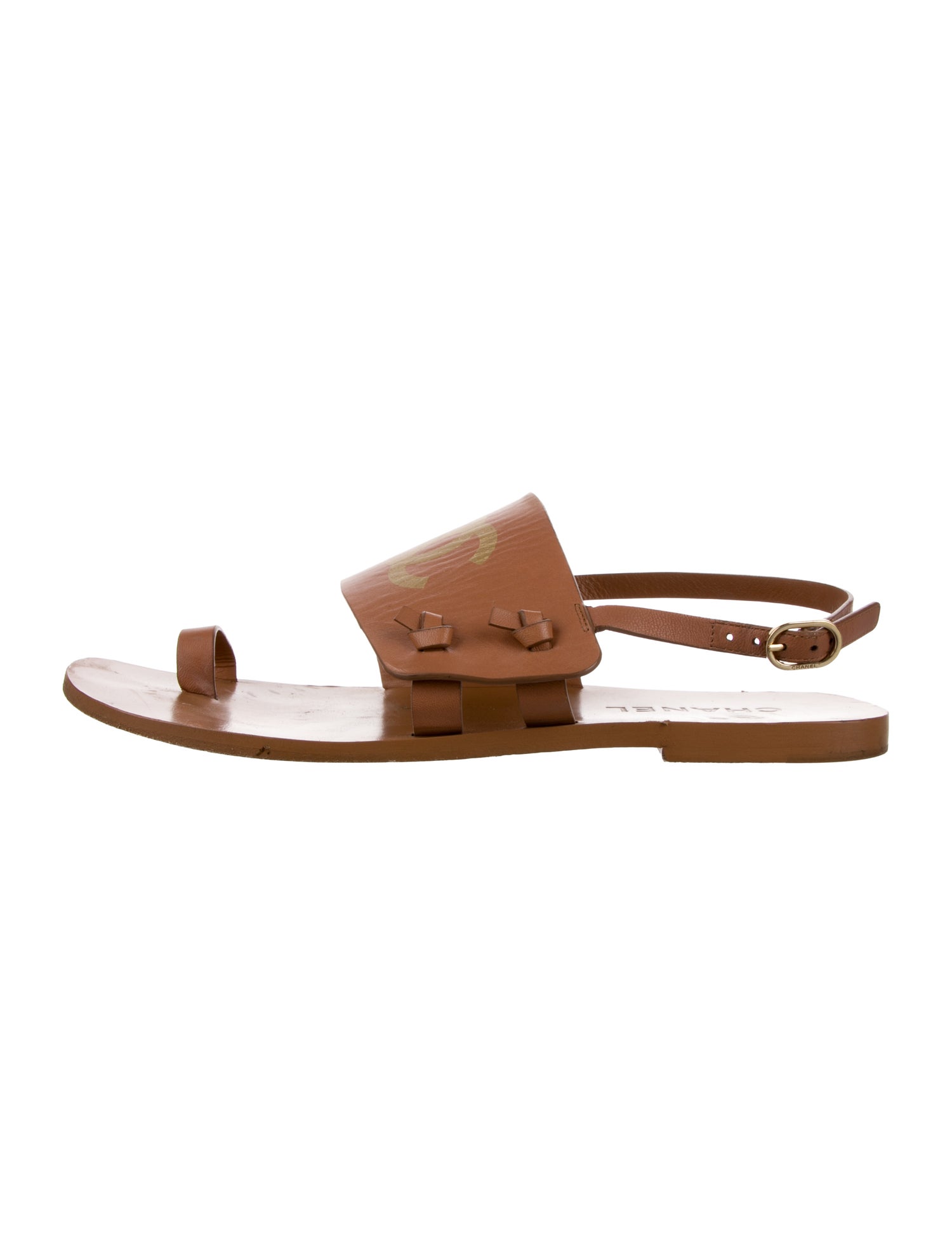 Chanel 2021 Interlocking CC Logo Slides