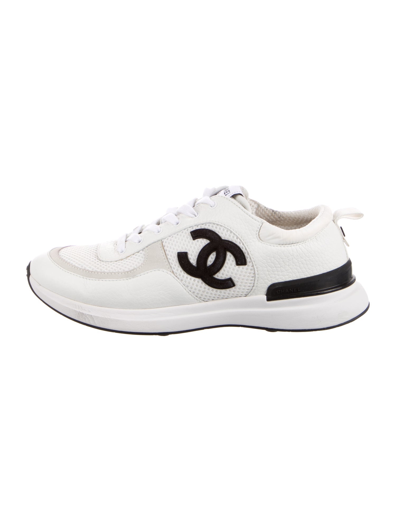 Chanel 2021 Interlocking CC Logo Sneakers