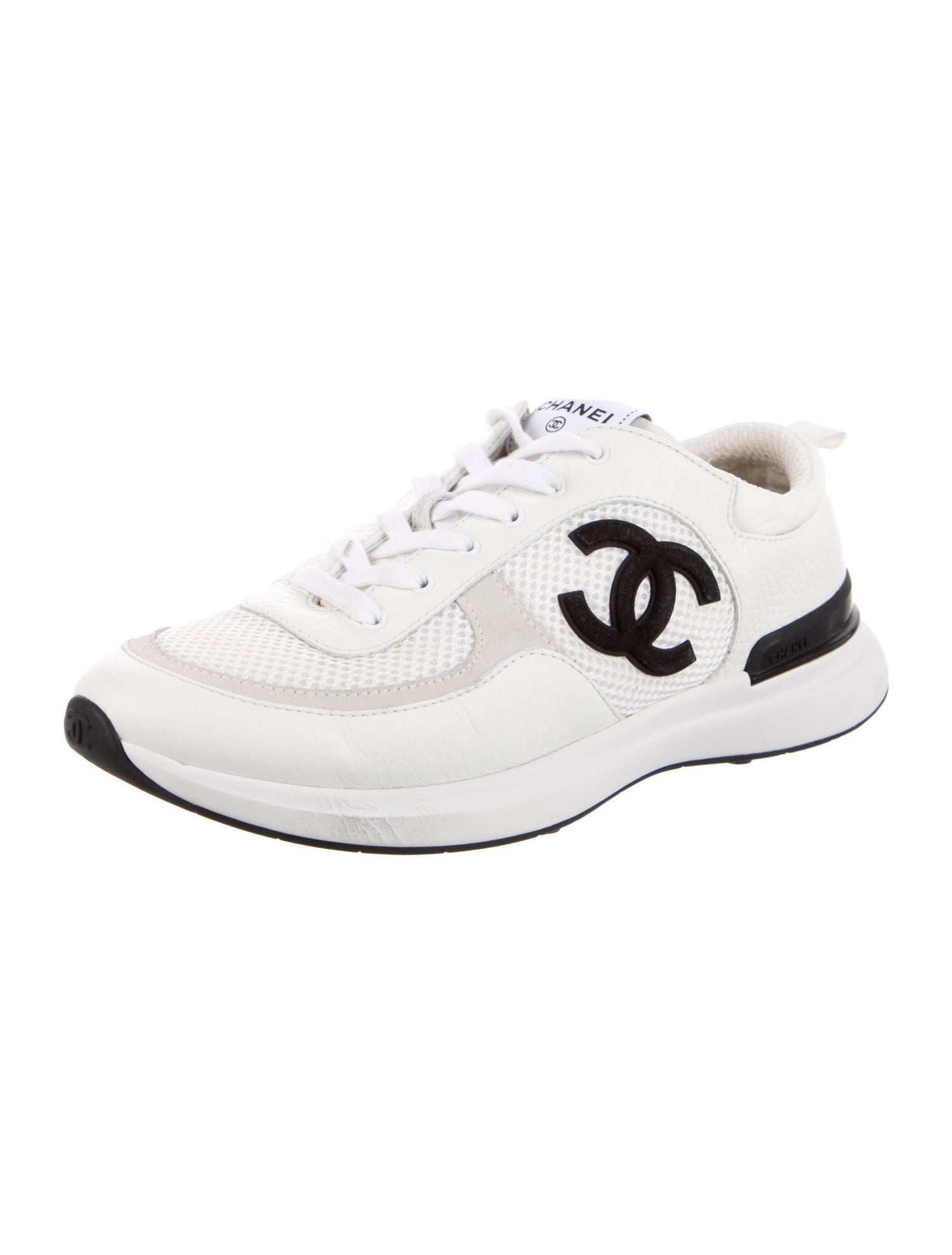 Chanel 2021 Interlocking CC Logo Sneakers