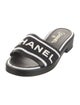 Chanel 2021 Interlocking CC Logo Slides