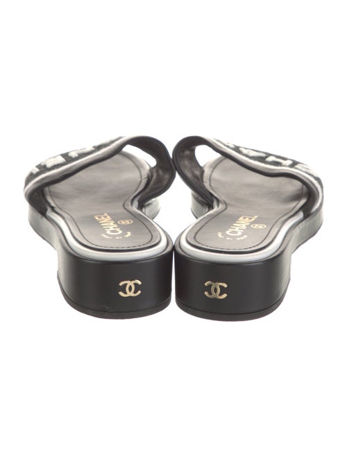 Chanel 2021 Interlocking CC Logo Slides