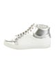 Chanel Interlocking CC Logo Leather Sneakers