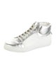 Chanel Interlocking CC Logo Leather Sneakers