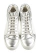 Chanel Interlocking CC Logo Leather Sneakers