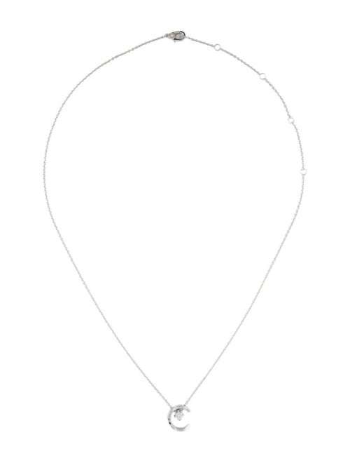 Chanel 18K Diamond Coco Crush Pendant Necklace