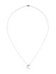 Chanel 18K Diamond Coco Crush Pendant Necklace