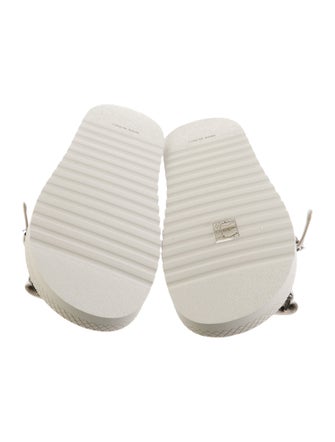 Chanel 2023 Interlocking CC Logo Sandals