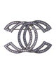 Chanel Strass CC Brooch
