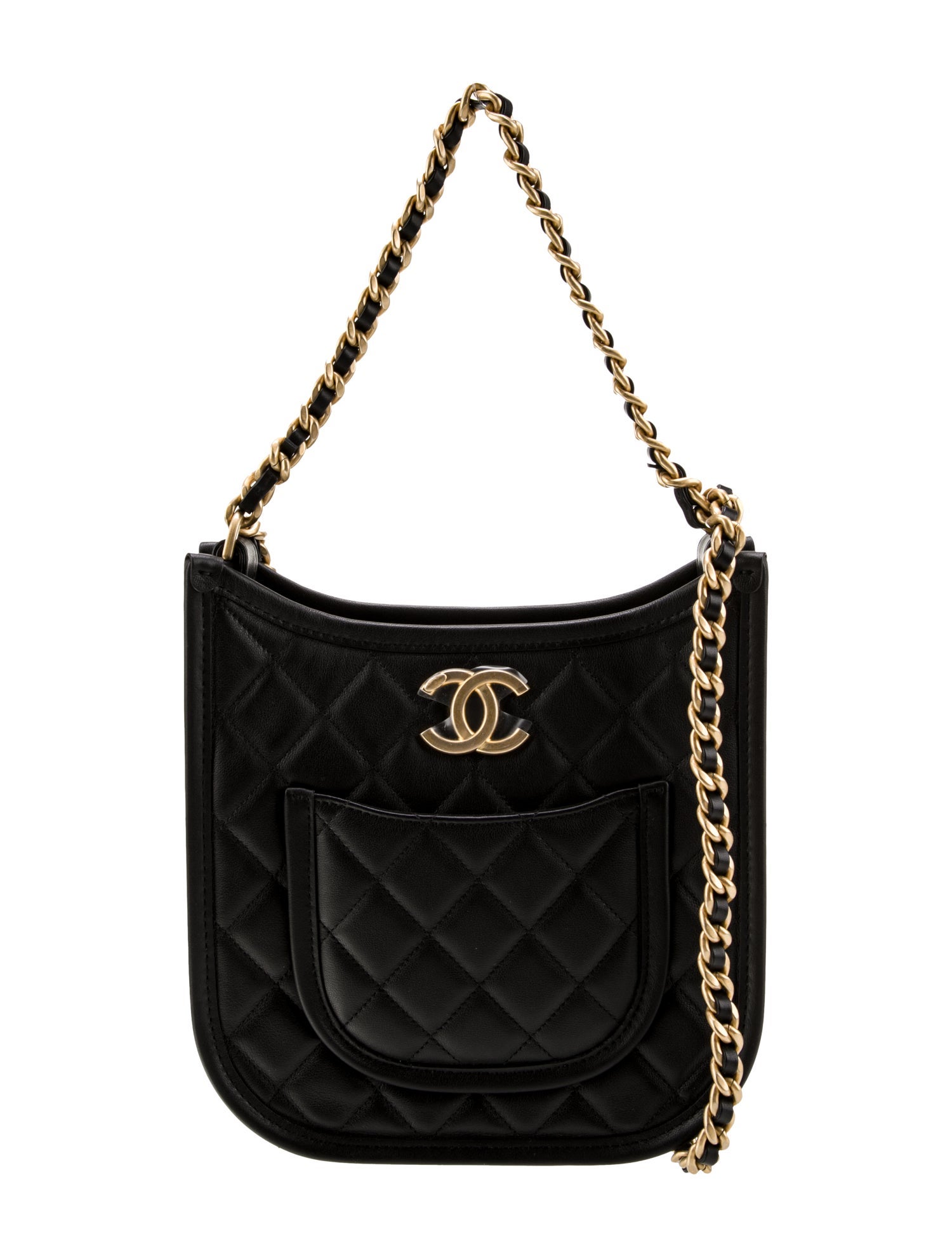 Chanel 2024 Quilted CC Hobo
