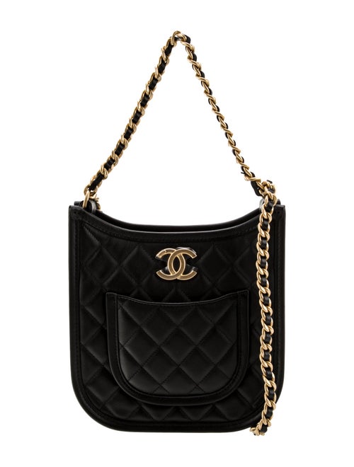Chanel 2024 Quilted CC Hobo