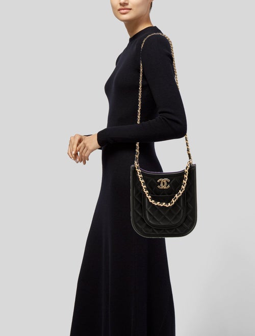 Chanel 2024 Quilted CC Hobo