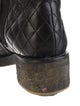Chanel Interlocking CC Logo Leather Moto Boots