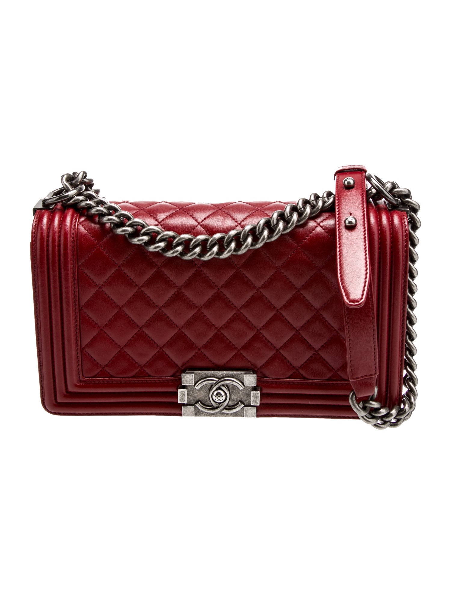 Chanel Quilted Medium Boy Bag