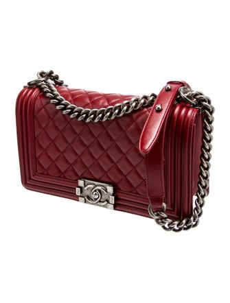 Chanel Quilted Medium Boy Bag