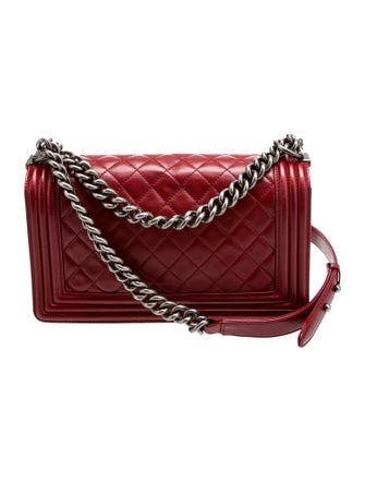 Chanel Quilted Medium Boy Bag