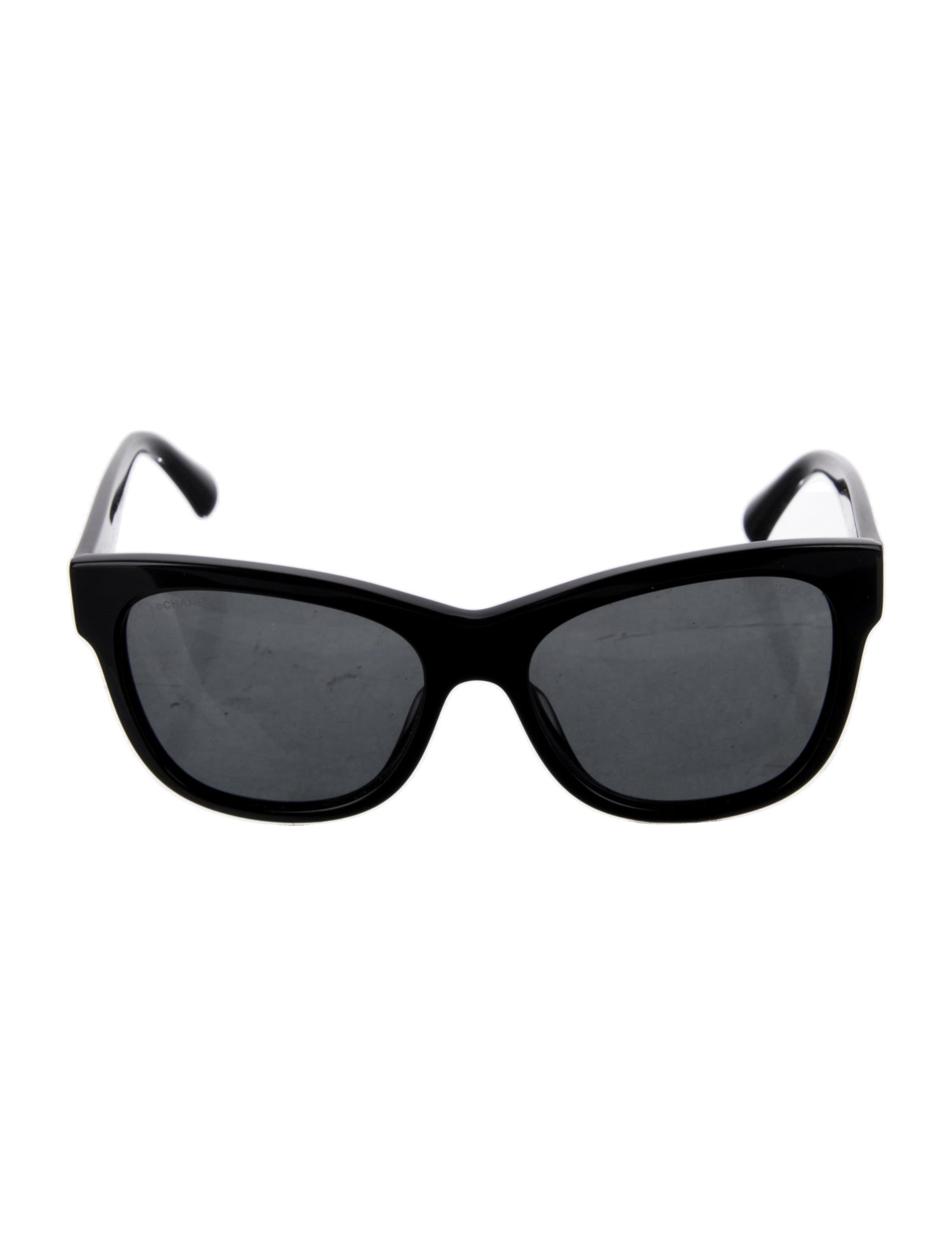 Chanel Interlocking CC Logo Wayfarer Sunglasses