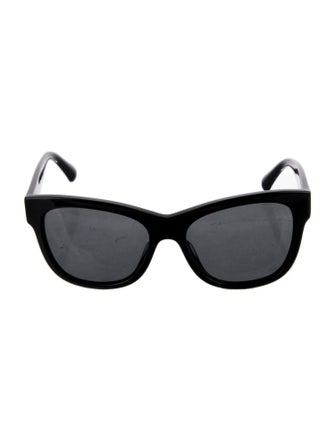 Chanel Interlocking CC Logo Wayfarer Sunglasses