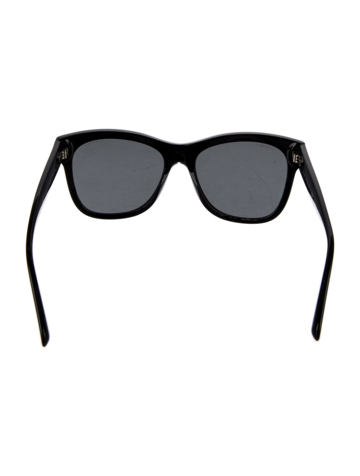 Chanel Interlocking CC Logo Wayfarer Sunglasses