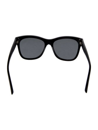 Chanel Interlocking CC Logo Wayfarer Sunglasses