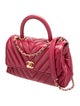 Chanel Chevron Mini Coco Handle Bag
