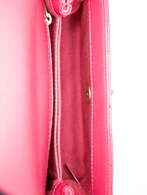 Chanel Chevron Mini Coco Handle Bag