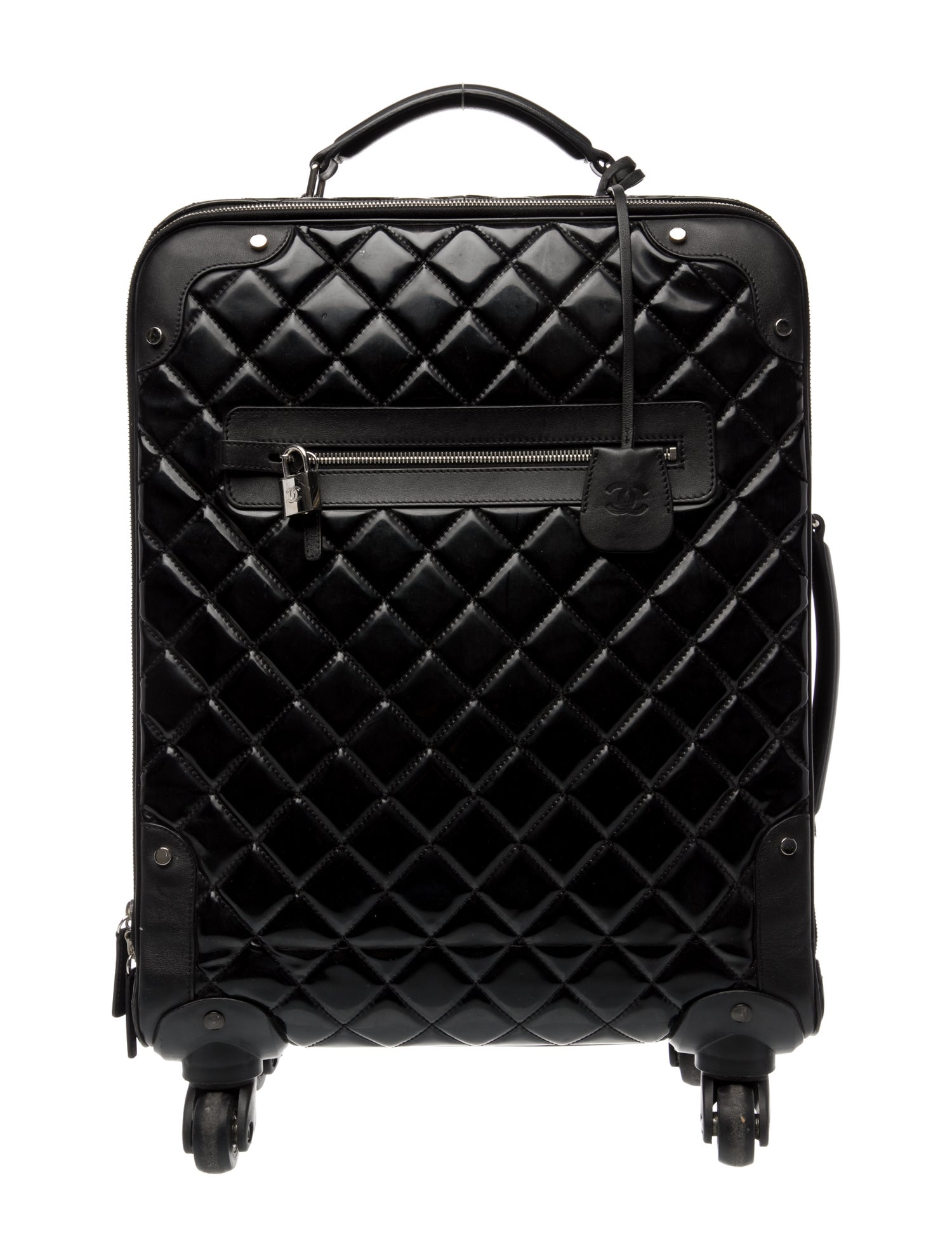 Chanel Quilted Vinyl Trolley