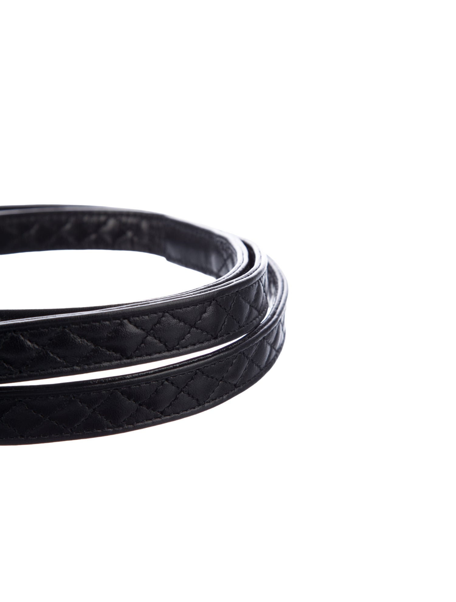 Chanel Quilted Leather Pet Leash w/ Tags