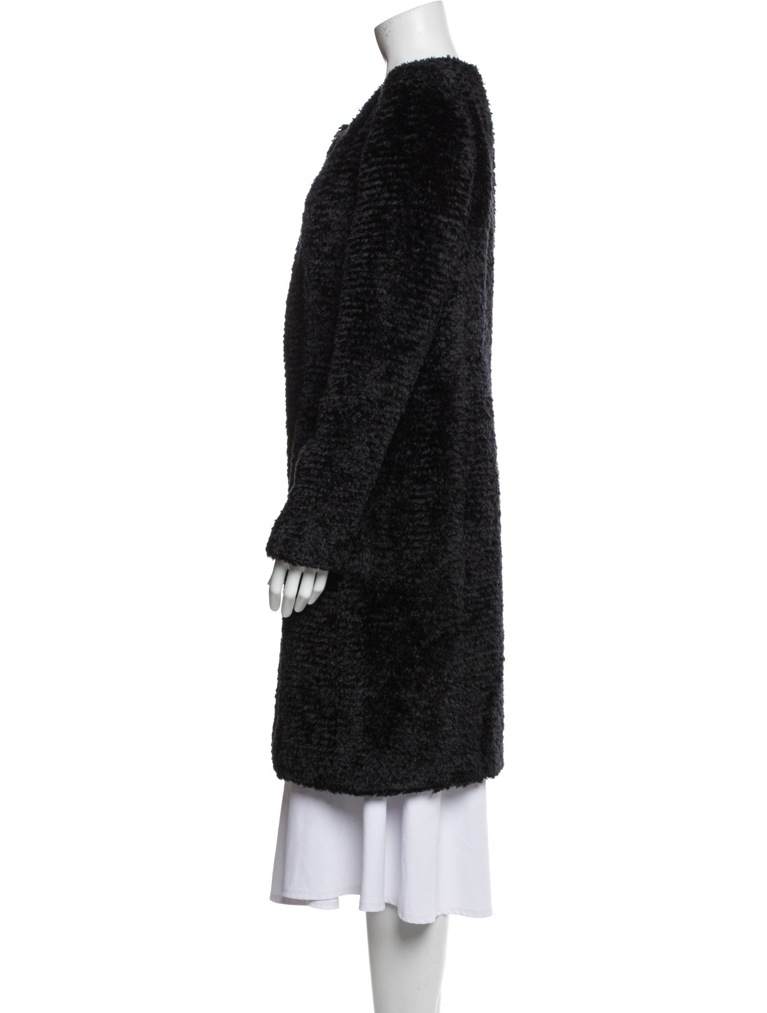 Chanel Vintage 2002 Faux Fur Coat