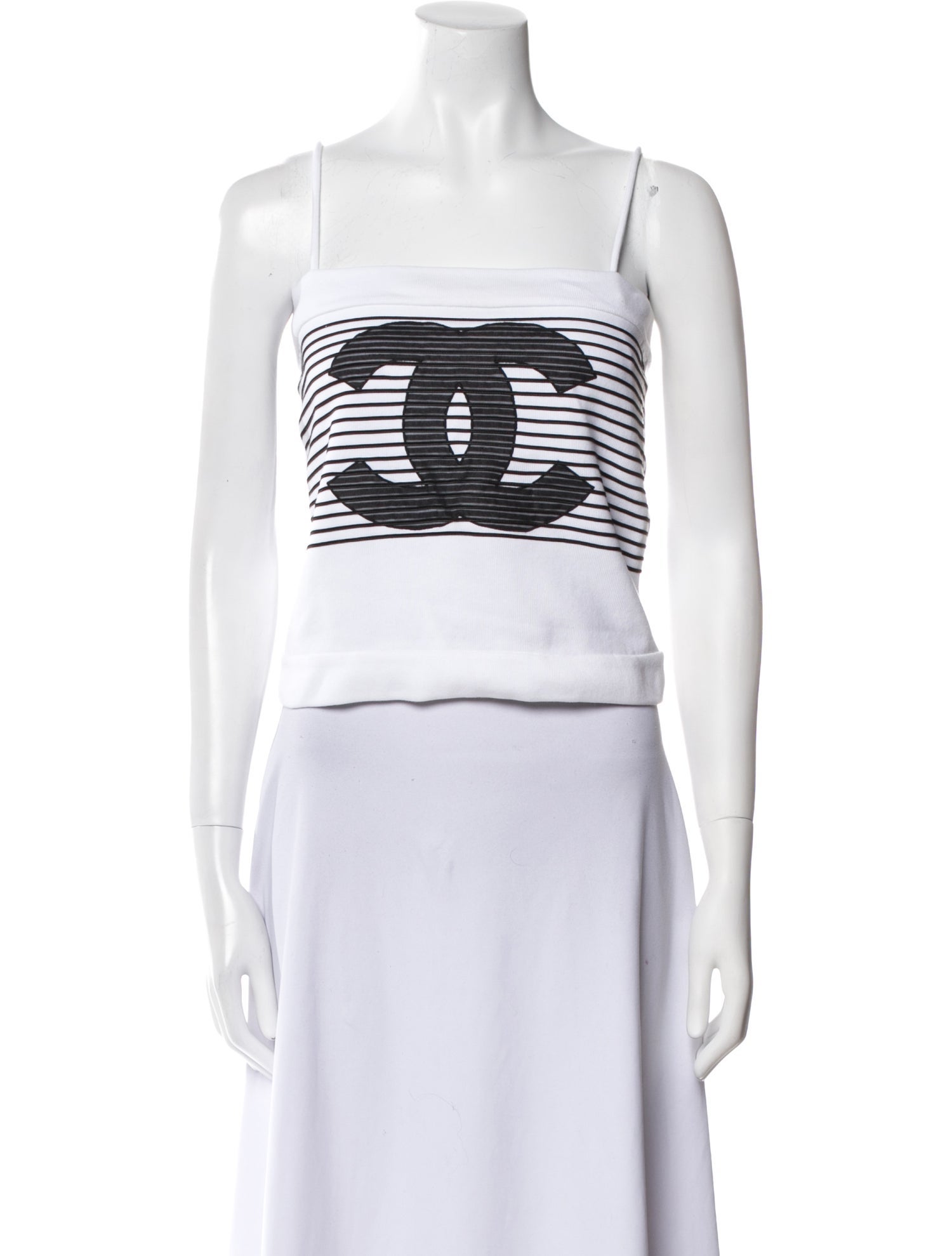 Chanel 2024 Printed Crop Top