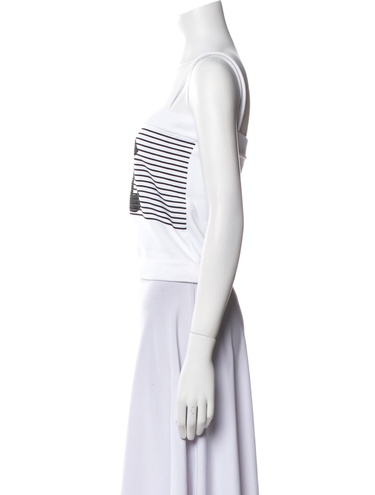 Chanel 2024 Printed Crop Top