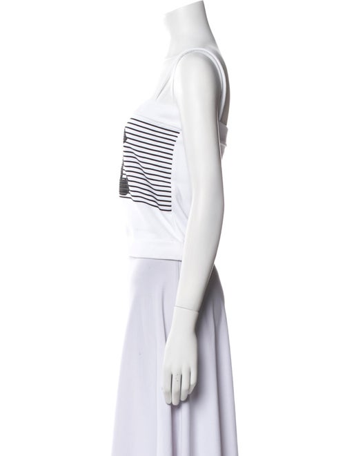 Chanel 2024 Printed Crop Top