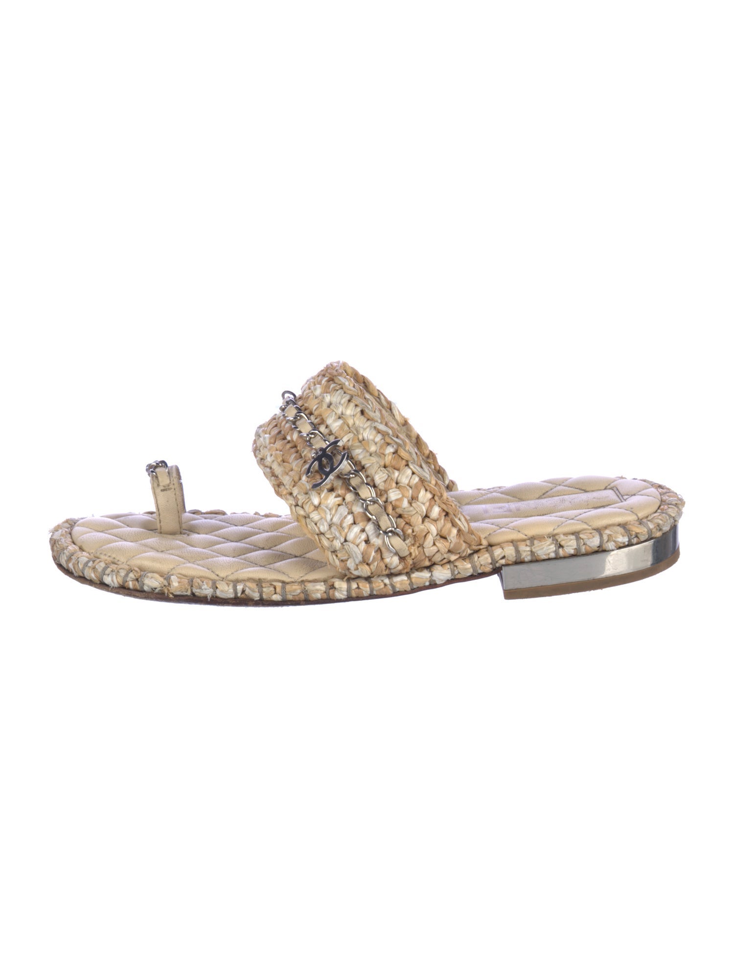 Chanel 2020 Interlocking CC Logo Slides