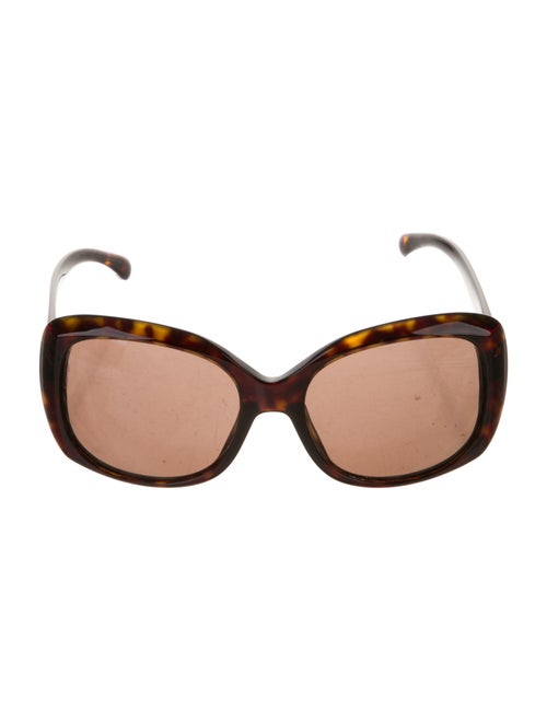 Chanel Interlocking CC Logo Oversize Sunglasses