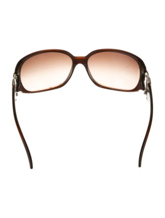 Chanel Interlocking CC Logo Square Sunglasses