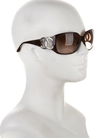 Chanel Interlocking CC Logo Square Sunglasses