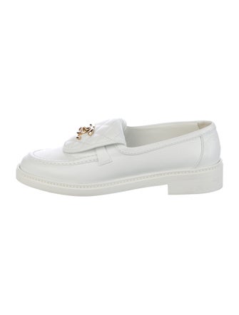 Chanel 2024 Interlocking CC Logo Loafers