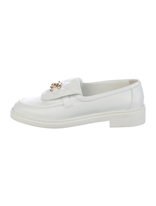 Chanel 2024 Interlocking CC Logo Loafers