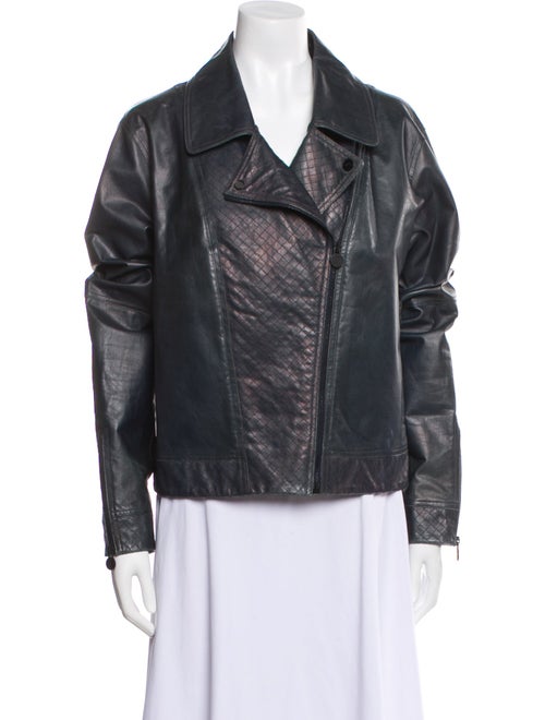 Chanel 2012 Leather Biker Jacket
