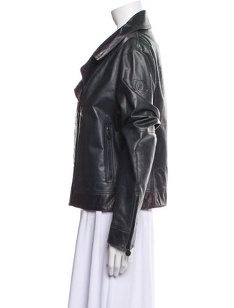 Chanel 2012 Leather Biker Jacket