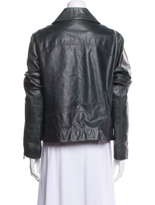 Chanel 2012 Leather Biker Jacket