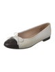 Chanel 2013 Interlocking CC Logo Ballet Flats