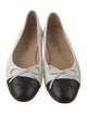Chanel 2013 Interlocking CC Logo Ballet Flats