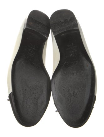 Chanel 2013 Interlocking CC Logo Ballet Flats