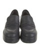 Chanel Interlocking CC Logo Leather Loafers