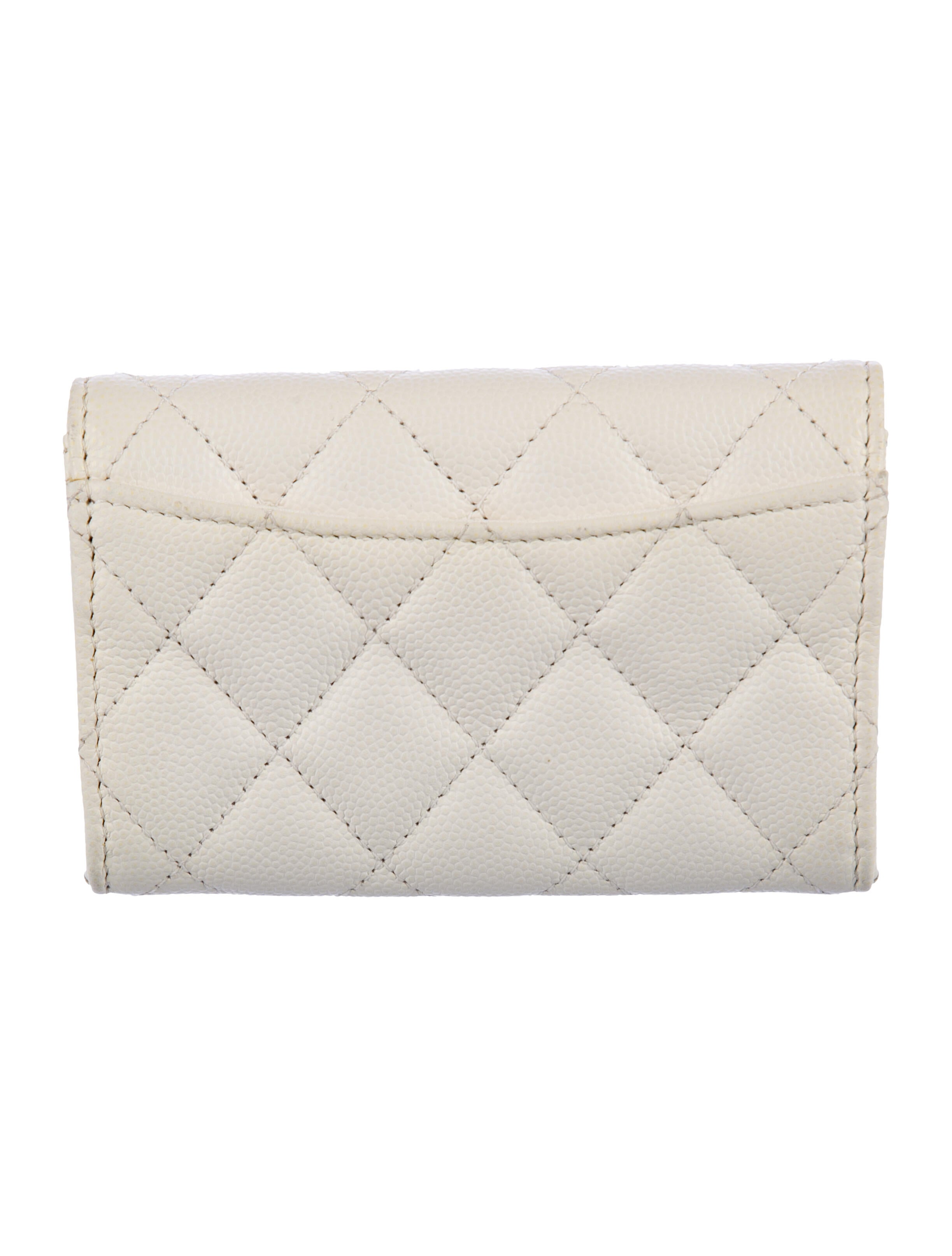 Chanel Interlocking CC Logo Wallet